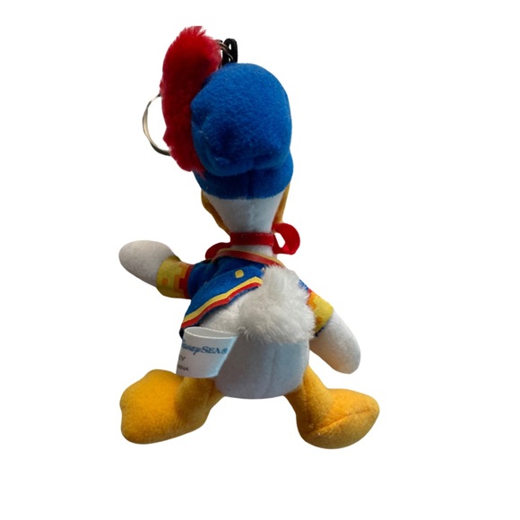 Donald Duck Disney Tokyo Bag Charm Stuffy RARE - Picture 3 of 8